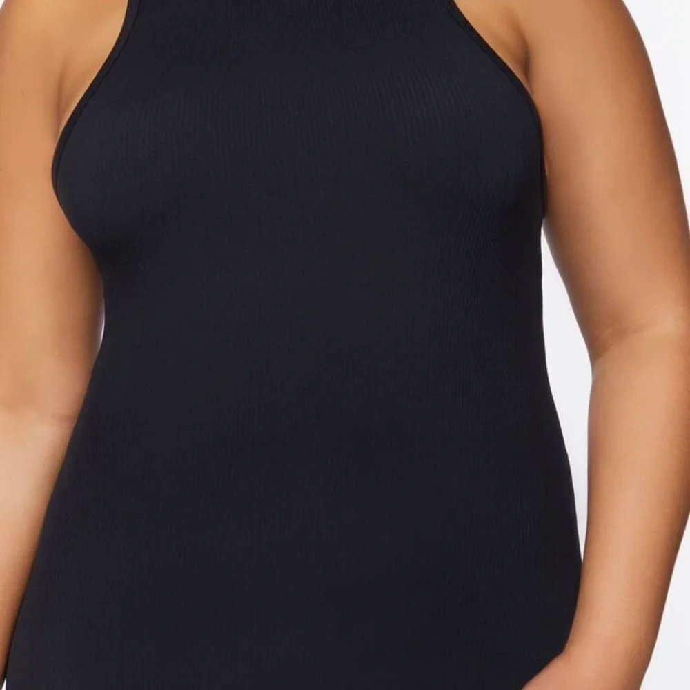 Ribbed Racerback Midi Dress - Picture 3 of 5